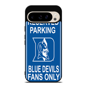 DUKE BLUE DEVILS PARKING SIGNS Google Pixel 9 Pro Case DUKE BLUE DEVILS PARKING SIGNS Google Pixel 9 Pro Case