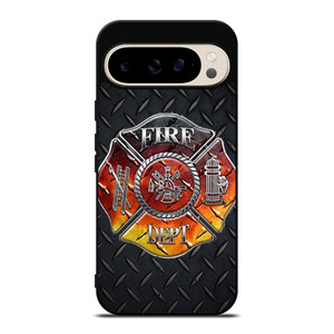 FIREFIGHTER FIRE DEPT Google Pixel 9 Pro Case FIREFIGHTER FIRE DEPT Google Pixel 9 Pro Case