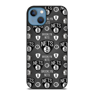 BROOKLYN NETS PATTERN iPhone 13 Case BROOKLYN NETS PATTERN iPhone 13 Case