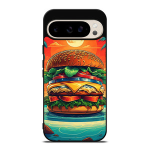 JIMMY BUFFETT BURGER Google Pixel 9 Pro Case JIMMY BUFFETT BURGER Google Pixel 9 Pro Case