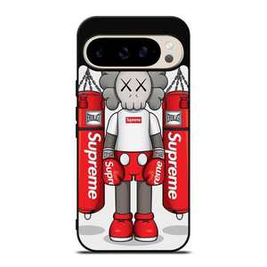 KAWS SUPREME Google Pixel 9 Pro Case KAWS SUPREME Google Pixel 9 Pro Case