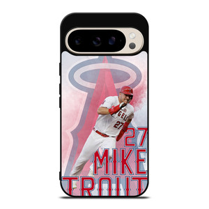 LA ANGELS OF ANAHEIM MIKE TROUT Google Pixel 9 Pro Case LA ANGELS OF ANAHEIM MIKE TROUT Google Pixel 9 Pro Case