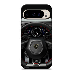LAMBORGHINI STEERING WHEEL Google Pixel 9 Pro Case LAMBORGHINI STEERING WHEEL Google Pixel 9 Pro Case