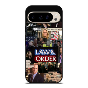 LAW AND ORDER COLLAGE Google Pixel 9 Pro Case LAW AND ORDER COLLAGE Google Pixel 9 Pro Case