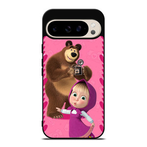 MASHA AND THE BEAR CUTE MODEL Google Pixel 9 Pro Case