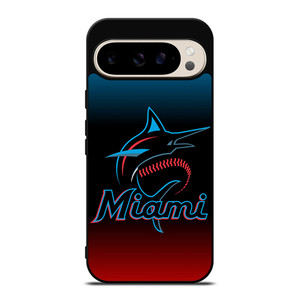 MIAMI MARLINS MLB LOGO Google Pixel 9 Pro Case MIAMI MARLINS MLB LOGO Google Pixel 9 Pro Case
