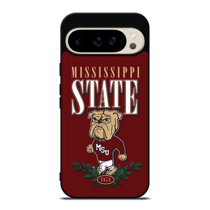 MISSISSIPPI STATE BULLDOGS SYMBOL Google Pixel 9 Pro Case MISSISSIPPI STATE BULLDOGS SYMBOL Google Pixel 9 Pro Case