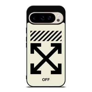 OFF WHITE LOGO Google Pixel 9 Pro Case OFF WHITE LOGO Google Pixel 9 Pro Case