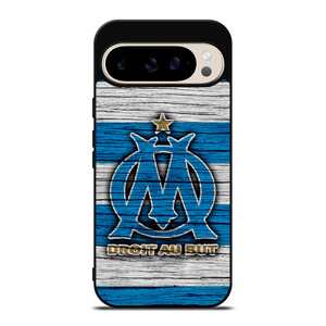 OLYMPIQUE DE MARSEILLE LOGO WOODEN Google Pixel 9 Pro Case
