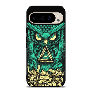 OWL SUGAR SKULL TATTOO Google Pixel 9 Pro Case