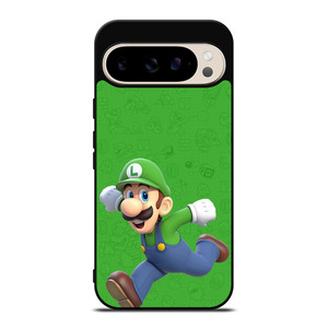 RUNNING LUIGI SUPER MARIO BROS Google Pixel 9 Pro Case RUNNING LUIGI SUPER MARIO BROS Google Pixel 9 Pro Case