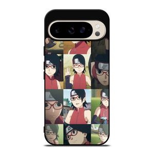SARADA UCHIHA COLLAGE Google Pixel 9 Pro Case SARADA UCHIHA COLLAGE Google Pixel 9 Pro Case