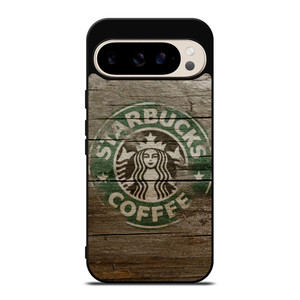 STARBUCKS COFFEE LOGO WOODEN Google Pixel 9 Pro Case STARBUCKS COFFEE LOGO WOODEN Google Pixel 9 Pro Case