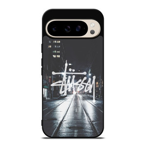 STUSSY DARK STREET Google Pixel 9 Pro Case STUSSY DARK STREET Google Pixel 9 Pro Case