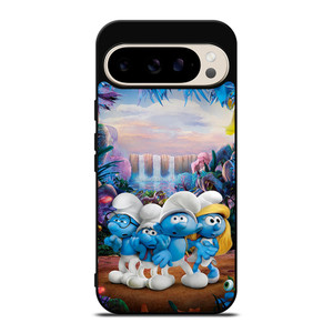 THE SMURF FAMILY Google Pixel 9 Pro Case THE SMURF FAMILY Google Pixel 9 Pro Case