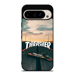 THRASHER MAGAZINE SKATEBOARD Google Pixel 9 Pro Case THRASHER MAGAZINE SKATEBOARD Google Pixel 9 Pro Case