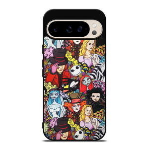 TIM BURTON CHARACTERS Google Pixel 9 Pro Case