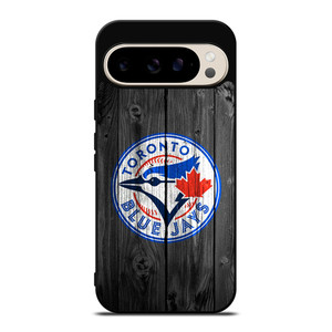 TORONTO BLUE JAYS WOODEN Google Pixel 9 Pro Case TORONTO BLUE JAYS WOODEN Google Pixel 9 Pro Case