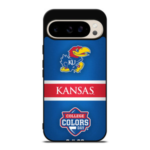 UNIVERSITY OF KANSAS JAYHAWKS Google Pixel 9 Pro Case UNIVERSITY OF KANSAS JAYHAWKS Google Pixel 9 Pro Case