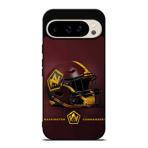 WASHINGTON COMMANDERS HELMET Google Pixel 9 Pro Case WASHINGTON COMMANDERS HELMET Google Pixel 9 Pro Case