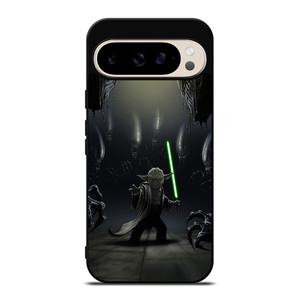 YODA VS ALIENS Google Pixel 9 Pro Case YODA VS ALIENS Google Pixel 9 Pro Case