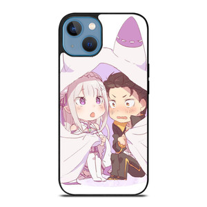 SUBARU AND EMILIA CHIBI iPhone 13 Case