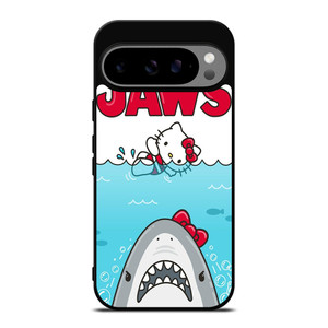 JAWS VS HELLO KITTY Google Pixel 9 Pro XL Case JAWS VS HELLO KITTY Google Pixel 9 Pro XL Case
