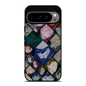 JUJUTSU KAISEN CHARACTERS ANIME Google Pixel 9 Pro XL Case JUJUTSU KAISEN CHARACTERS ANIME Google Pixel 9 Pro XL Case