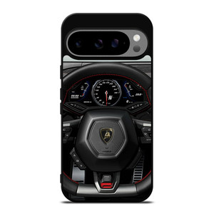 LAMBORGHINI STEERING WHEEL Google Pixel 9 Pro XL Case LAMBORGHINI STEERING WHEEL Google Pixel 9 Pro XL Case