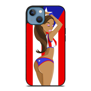 PUERTO RICO GIRL iPhone 13 Case