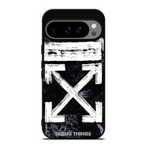 OFF WHITE LOGO 2 Google Pixel 9 Pro XL Case OFF WHITE LOGO 2 Google Pixel 9 Pro XL Case