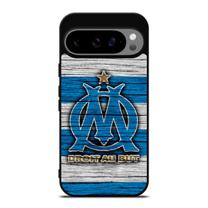 OLYMPIQUE DE MARSEILLE LOGO WOODEN Google Pixel 9 Pro XL Case OLYMPIQUE DE MARSEILLE LOGO WOODEN Google Pixel 9 Pro XL Case