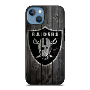OAKLAND RAIDERS LOGO WOODEN iPhone 13 Case