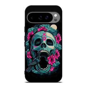 SUGAR SKULL FLOWERS TATTOO Google Pixel 9 Pro XL Case