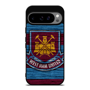 WEST HAM UNITED LOGO WOODEN Google Pixel 9 Pro XL Case WEST HAM UNITED LOGO WOODEN Google Pixel 9 Pro XL Case