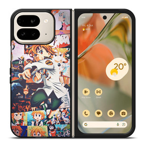 7 DEADLY SINS MELIODAS COLLAGE 2 Google Pixel 9 Pro Fold Case