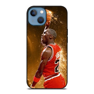 MICHAEL JORDAN CHICAGO BULLS iPhone 13 Case MICHAEL JORDAN CHICAGO BULLS iPhone 13 Case