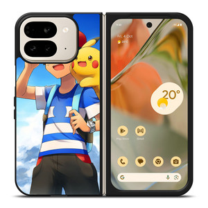 ASH KETCHUM PIKACHU Google Pixel 9 Pro Fold Case