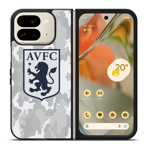 ASTON VILLA FC LOGO CAMO Google Pixel 9 Pro Fold Case