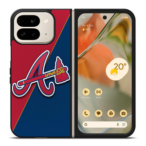 ATLANTA BRAVES LOGO 3 Google Pixel 9 Pro Fold Case