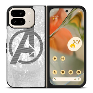 AVENGERS MARVEL LOGO Google Pixel 9 Pro Fold Case AVENGERS MARVEL LOGO Google Pixel 9 Pro Fold Case