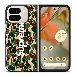 BAPE CAMO SUPREME Google Pixel 9 Pro Fold Case BAPE CAMO SUPREME Google Pixel 9 Pro Fold Case