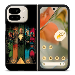 BLACK ADAM CHARACTERS ARTS Google Pixel 9 Pro Fold Case