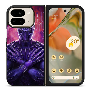 BLACK PANTHER MARVEL SUPERHERO 2 Google Pixel 9 Pro Fold Case BLACK PANTHER MARVEL SUPERHERO 2 Google Pixel 9 Pro Fold Case