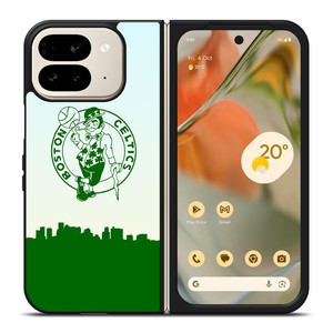BOSTON CELTICS NBA Google Pixel 9 Pro Fold Case BOSTON CELTICS NBA Google Pixel 9 Pro Fold Case