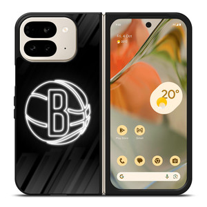 BROOKLYN NETS NBA ICON Google Pixel 9 Pro Fold Case BROOKLYN NETS NBA ICON Google Pixel 9 Pro Fold Case
