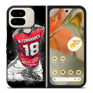BRUNO FERNANDES MANCHESTER UNITED 2 Google Pixel 9 Pro Fold Case