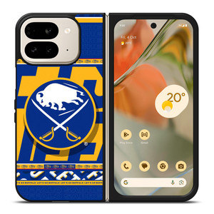 BUFALLO SABRES LOGO 2 Google Pixel 9 Pro Fold Case