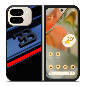 BUGATTI LOGO 3 Google Pixel 9 Pro Fold Case