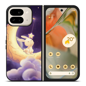 BUNNY IN THE MOON Google Pixel 9 Pro Fold Case BUNNY IN THE MOON Google Pixel 9 Pro Fold Case